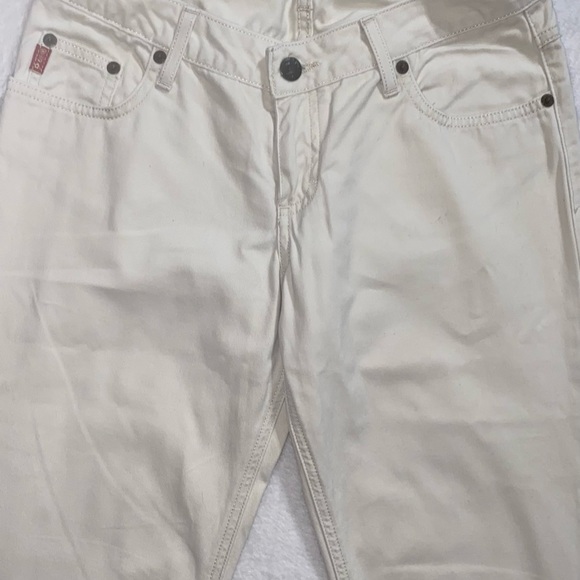 Vintage 00s y2k MUDD khaki low rise flare pants - Picture 4 of 8